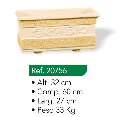 FLOREIRA FLORES C/PES 60x27 20756