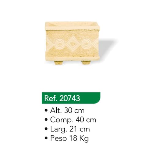 FLOREIRA MINI S/PE 40x21 20743
