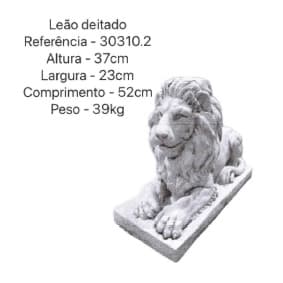 LEAO DEITADO 30310.2