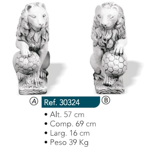 LEAO GRANDE C/BOLA 30324