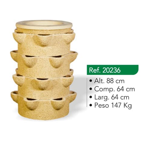 MORANGUEIRO PEQUENO 4 PEÇAS 20236