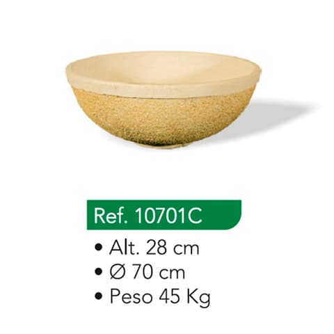 TAÇA REDONDA MEDIA II 10701C