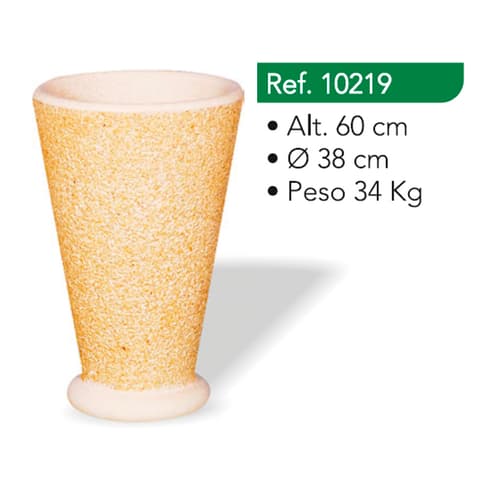 VASO REDONDO ESTREITO GRANDE 10219
