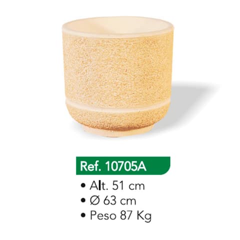 VASO REDONDO LISO GIGANTE 10705A