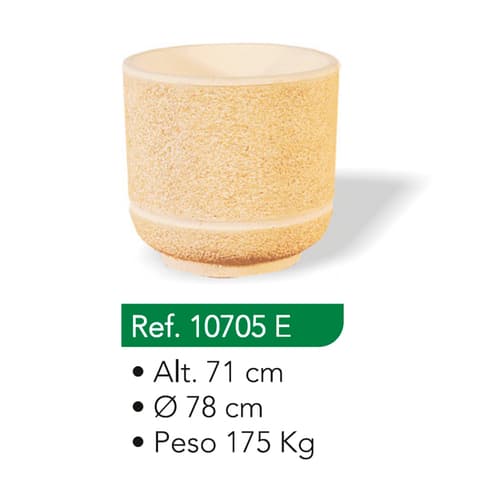 VASO REDONDO LISO SUPER GIGANTE 10705E