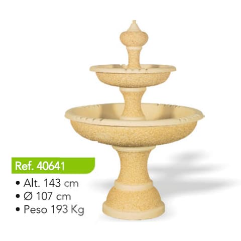 FONTE CASCATA C/2 PIAS 40641