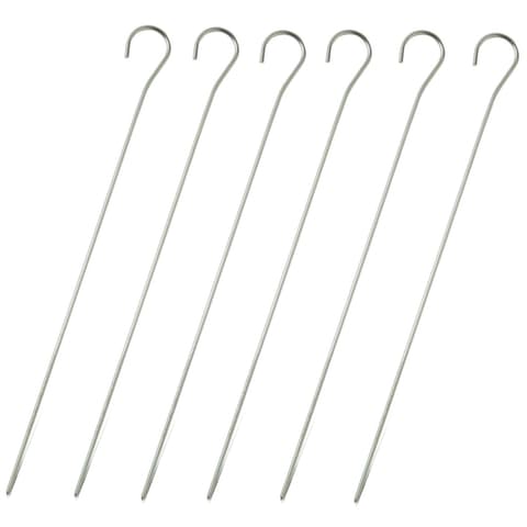 ESPETO INOX P/ESPETADAS 27cm BL6un