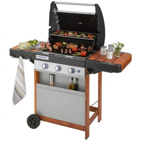 BARBECUE A GAS 3 BOCAS CLASSIC LX WOODY