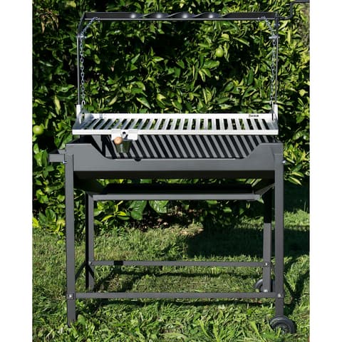 BARBECUE CARVAO INOX SOAR PLUS 720BH 103x118x46.5cm