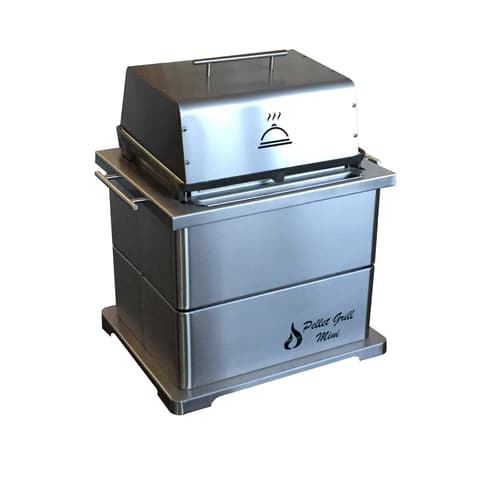 GRELHADOR A PELLETS GRILL MINI INOX GPGMINI