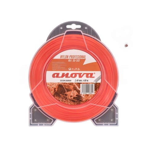FIO NYLON QUADRADO 2.40mm 79MT 55-163
