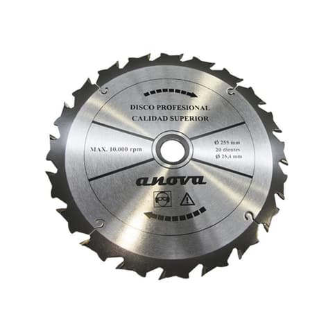 ROÇADORA DISCO 255x2.5x20/25.4  20D 55-1015/1022