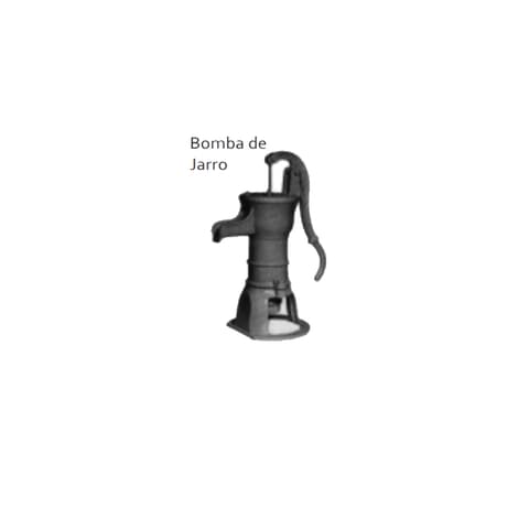 BOMBA AGUA MANUAL JARRO 580mm F/F - 2"