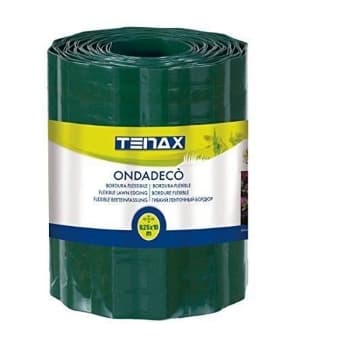BORDADURA PLASTICA VERDE ONDADECO 16cm x 10mt ***