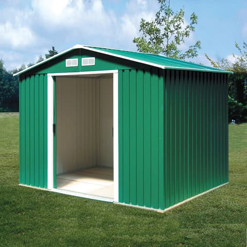CASA METALICA 2.03x1.24 VERDE PENTROOF