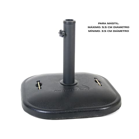 BASE GUARDA SOL BETAO 25KG QUADRADA CZ MØ3.5/5.5