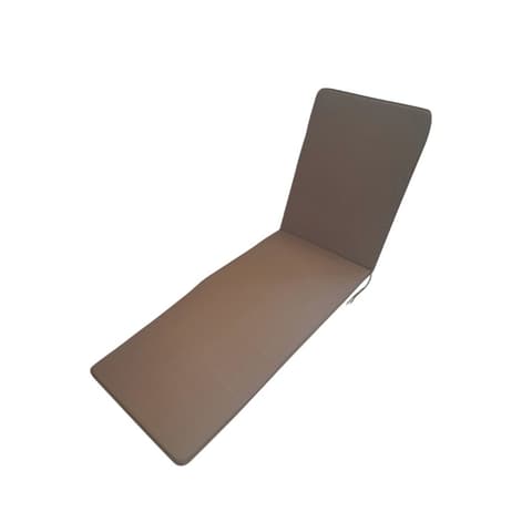 ALMOFADA ESPREGUIÇADEIRA 185x55x2.5cm TAUPE