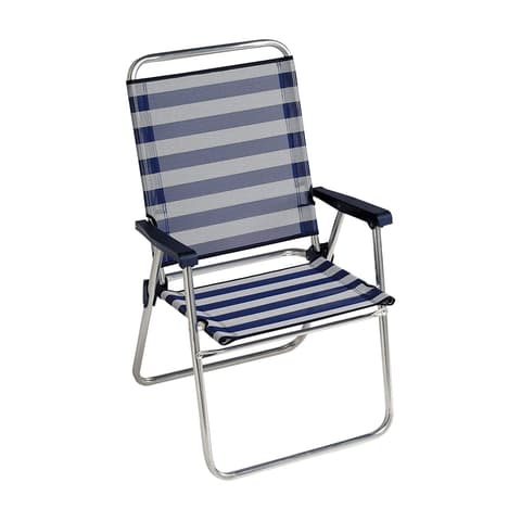 CADEIRA ALUMINIO DOBRAVEL 631ALF-0056 ALF 30 AZUL