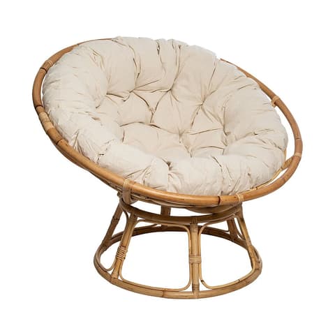 CADEIRAO AURORA BAMBU Ø1m C/COJIN