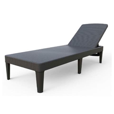 ESPREGUIÇADEIRA JAIPUR 58x29x187 ANTRACITE *