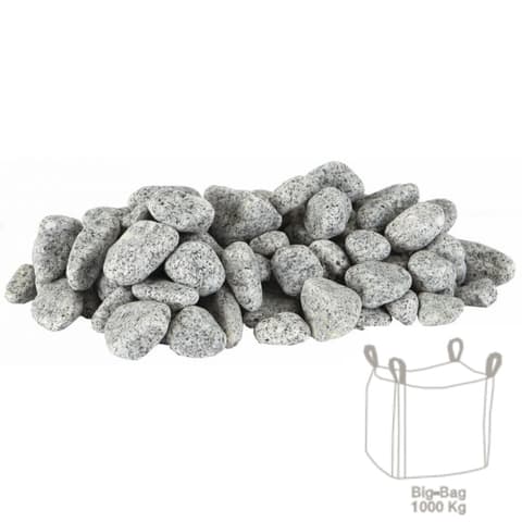 PEDRA DECORATIVA GRANITO AZ 2/4cm BIG BAG 1000kg *