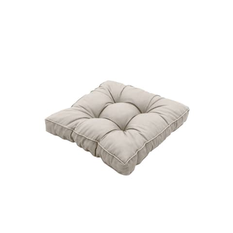 ALMOFADA COLCHAO 50x50x10cm CINZA CLARO