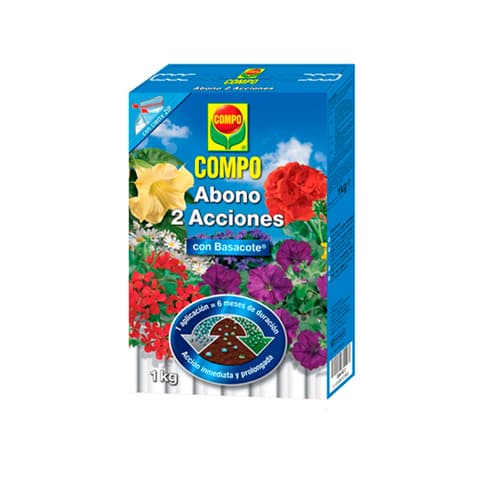 ADUBO 2 ACÇOES COM BASACOTE 1KG