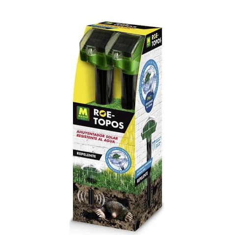 AFUGENTADOR SOLAR P/ROEDORES RESISTENTE H2O IP67 2UN 231644