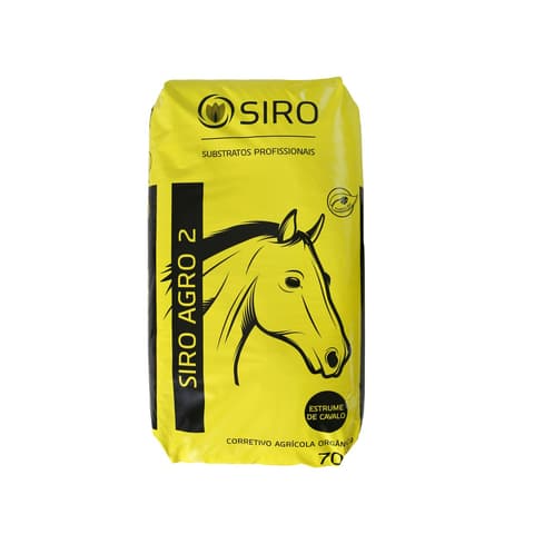 SIRO AGRO 2 ESTRUME CAVALO 70Lts