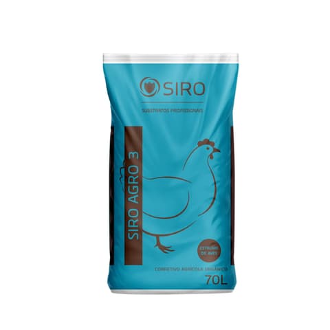 SIRO AGRO 3 ADUBO ORGANICO 70Lts