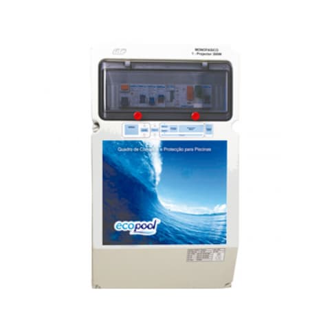 QUADRO ELÉCTRICO 2HP MONOF. 3 FOCOS PARA PISCINA