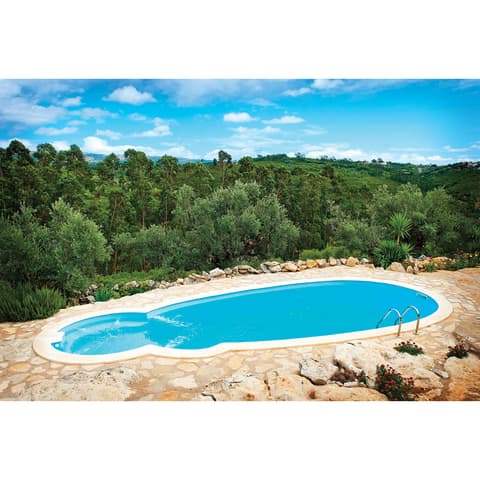 PISCINA MODELO ANTARCTIDA LUXE 4.35 x 9.45 fibra