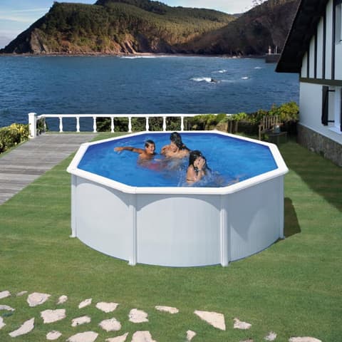 PISCINA REDONDA 350x120 +FILTR.3.8+ESCA.KIT350ECO