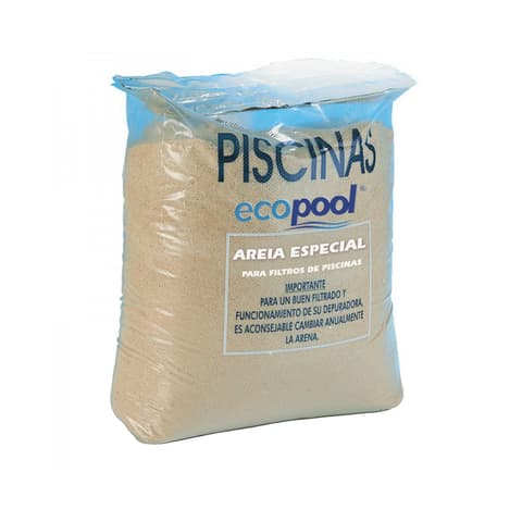 AREIA 0.6-1.2mm SACO 25KG P/ FILTRO DE PISCINA