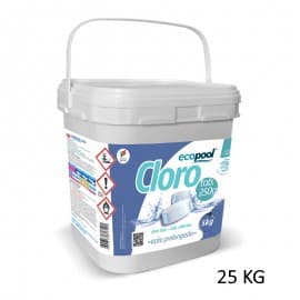 PIS CLORO 90% T250gr 25kg 80205