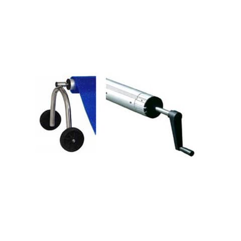PIS ENROLADOR C/RODAS Ø110 Cobertura 2.5 - 4.5mt 87074+87092
