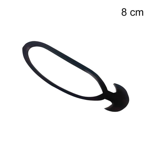 ABRAÇADEIRA BORRACHA P/VIDEIRA 8cm saco(300un)