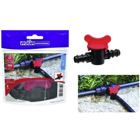 GG VALVULA P/MANGUEIRA Ø16 BL=2un 901802