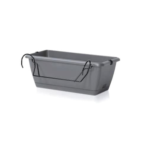 FLOREIRA PLASTICA RESPANA C/SUPORTE+PRATO 397x190x140mm CZ 106671 ***