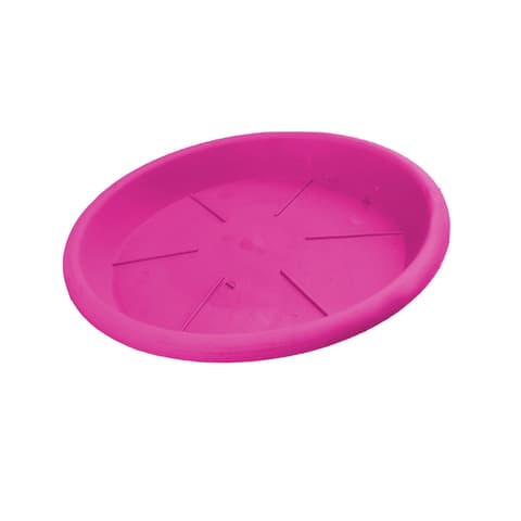PRATO PLASTICO P/VASO TERAMO VIOLETA 310215 16x2.9