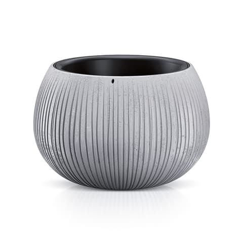 VASO PLASTICO BETON BOWL 478x300mm CZ CLARO 106495 *