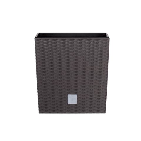 VASO RATAN RATO LOW 325 320x325mm CASTANHO 106503 ***