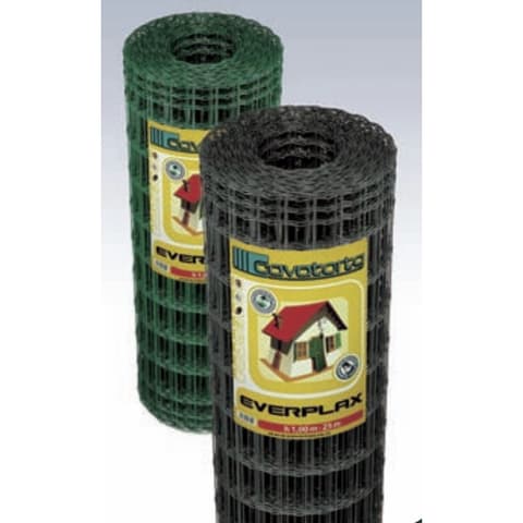 REDE ELET.PLAST.EVERPLAX 1.50mt M100x50 2.5mm CINZA