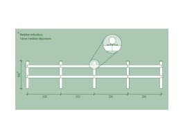 ABRAÇADEIRA METALICA POSTE MADEIRA *