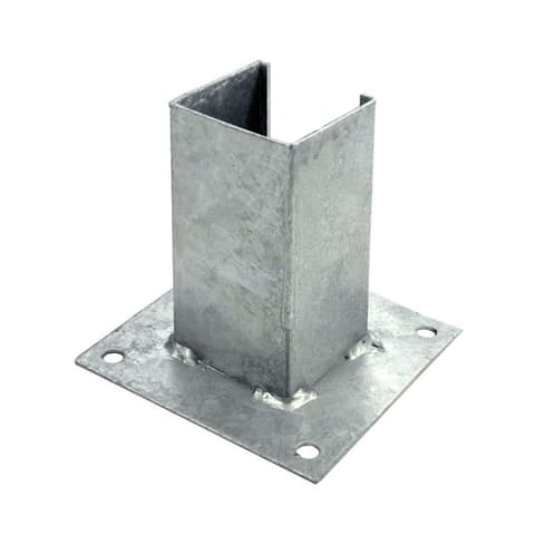 BASE METAL POSTE VEDAÇÃO GALV. *