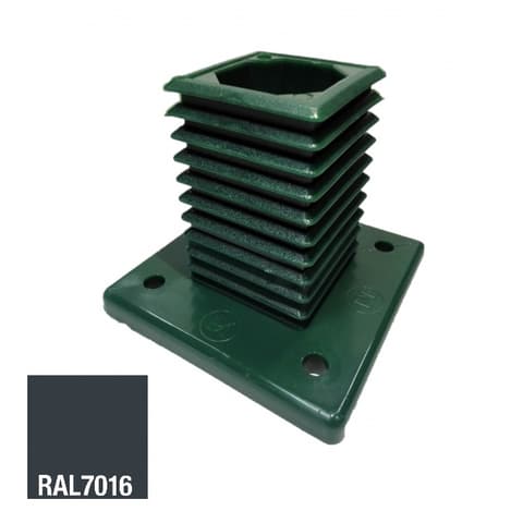 BASE PLASTICA POSTE VEDAÇÃO ANTRACITE 7016