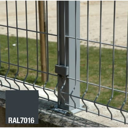 POSTE VEDAÇAO DEFENDER ANTRACITE 7016 2.30 Mt 6x6