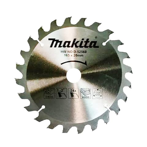 DISCO C/MAD. 165m 20 24D MAKITA D-52560