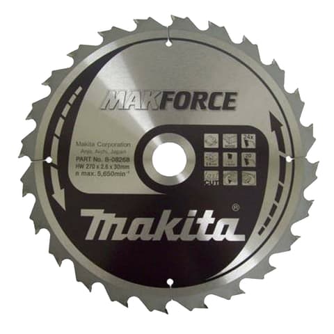 DISCO C/MAD. 210m 30 24D MAKITA B-08377/B-32253
