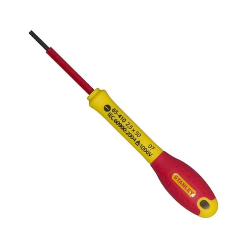 CHAVE FENDAS STANLEY ISOLADA 1000V 2.5x50 1-65-410